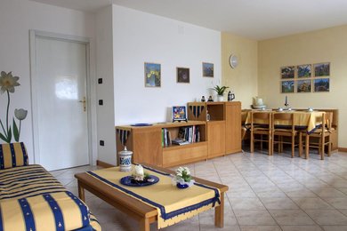 Appartamento turistico Casa delle Rose valle dei Mocheni il soggiorno